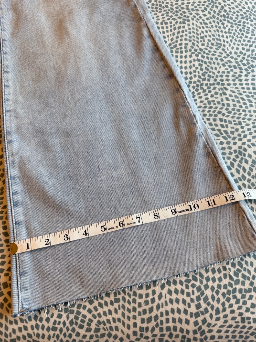 Risen | Light Wash High-Rise Palazzo Jeans - Picture 8 of 11